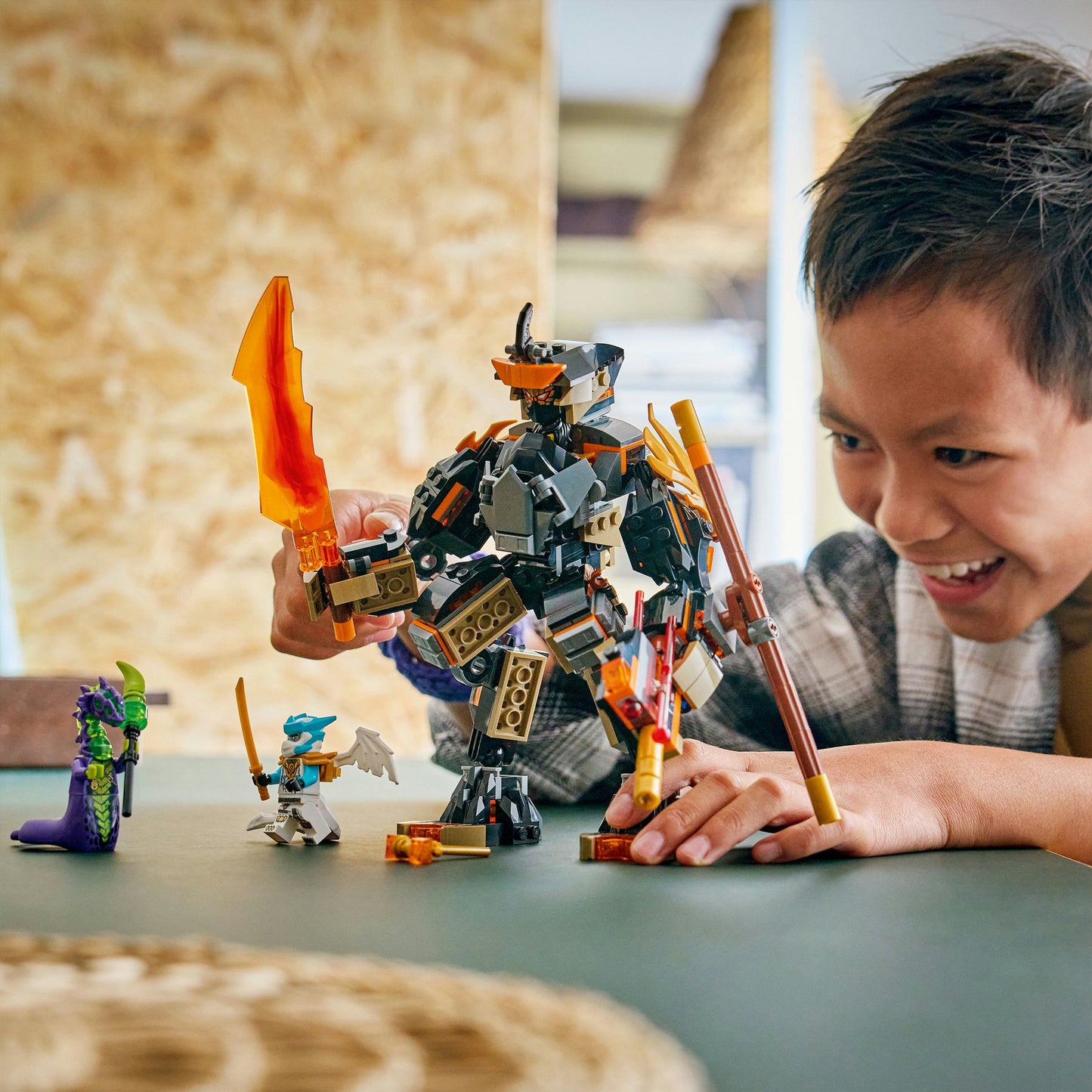 71854 Ninjago Coles Action-Mech und Drachen-Zane, Konstruktionsspielzeug