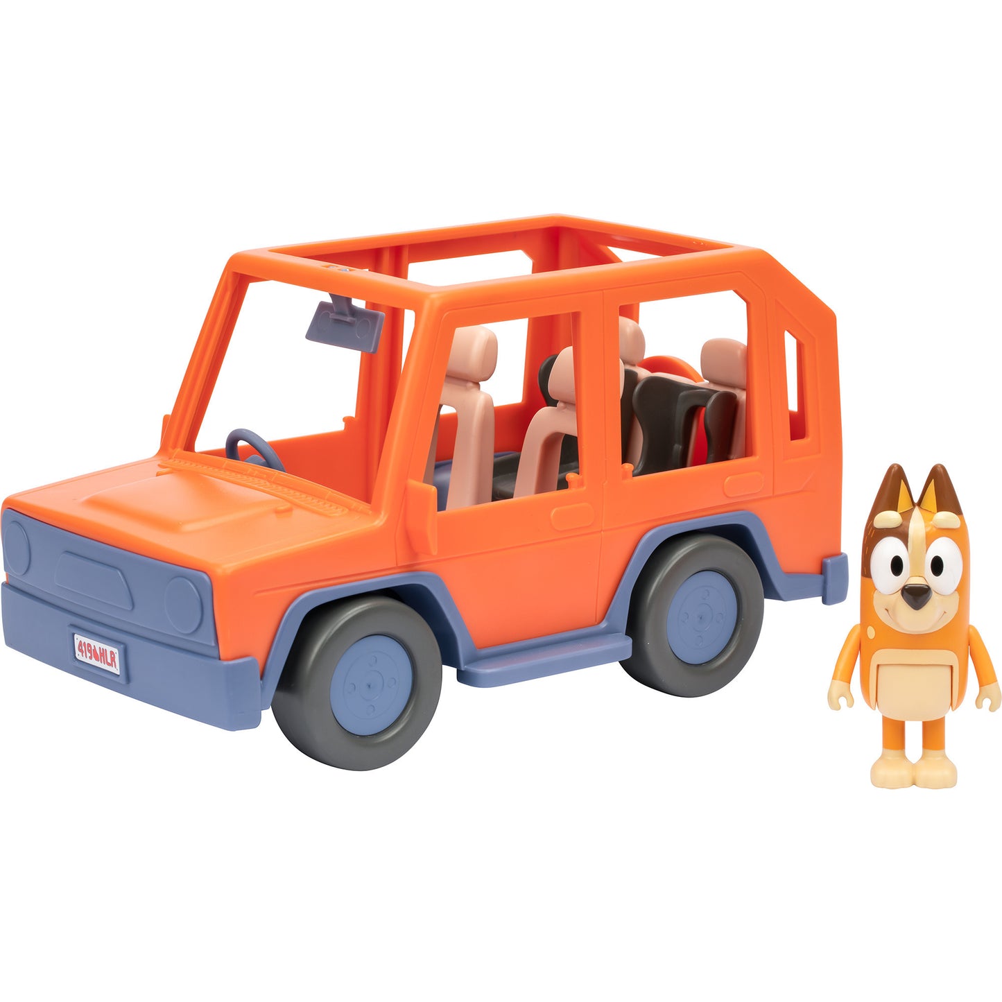 Bluey - Heeler Familienausflug 4WD Familienauto, Spielfahrzeug