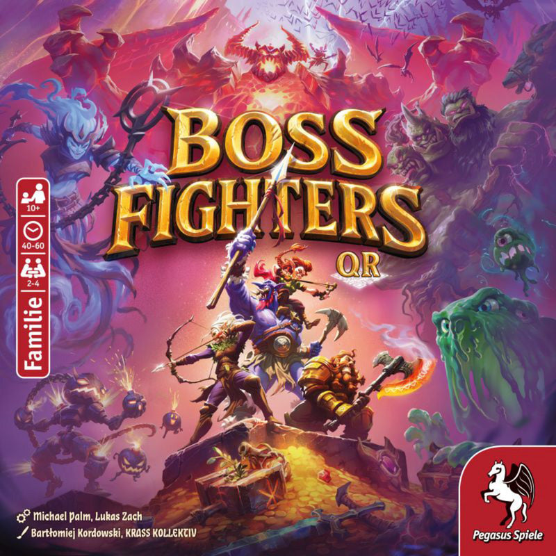 Boss Fighters QR, Brettspiel