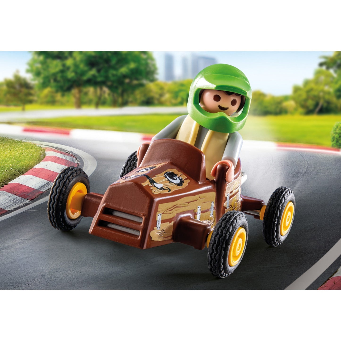 PLAYMOBIL 71480 specialPLUS Kind mit Kart, Konstruktionsspielzeug