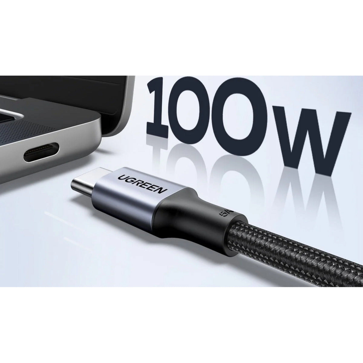 100W USB-C auf USB-C Ladekabel (Nylon)