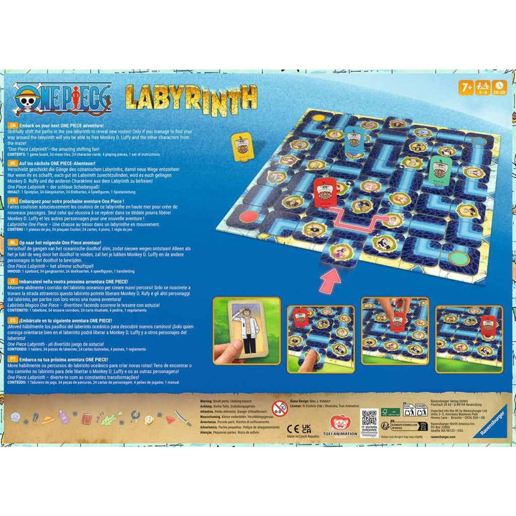 Ravensburger One Piece Labyrinth, Brettspiel