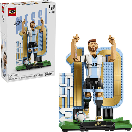 43015 Editions Lionel Messi - Fussballlegende, Konstruktionsspielzeug