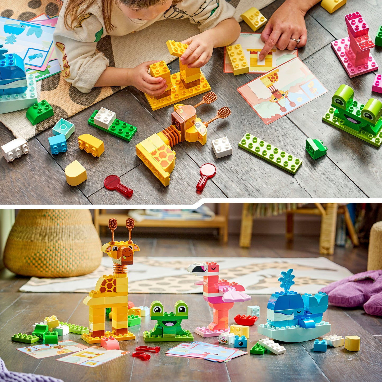 10472 DUPLO Wir Bauen Tiere, Konstruktionsspielzeug