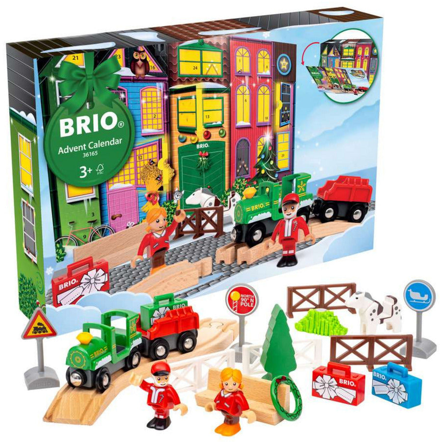 Adventskalender Weihnachtshaus, Spielfahrzeug