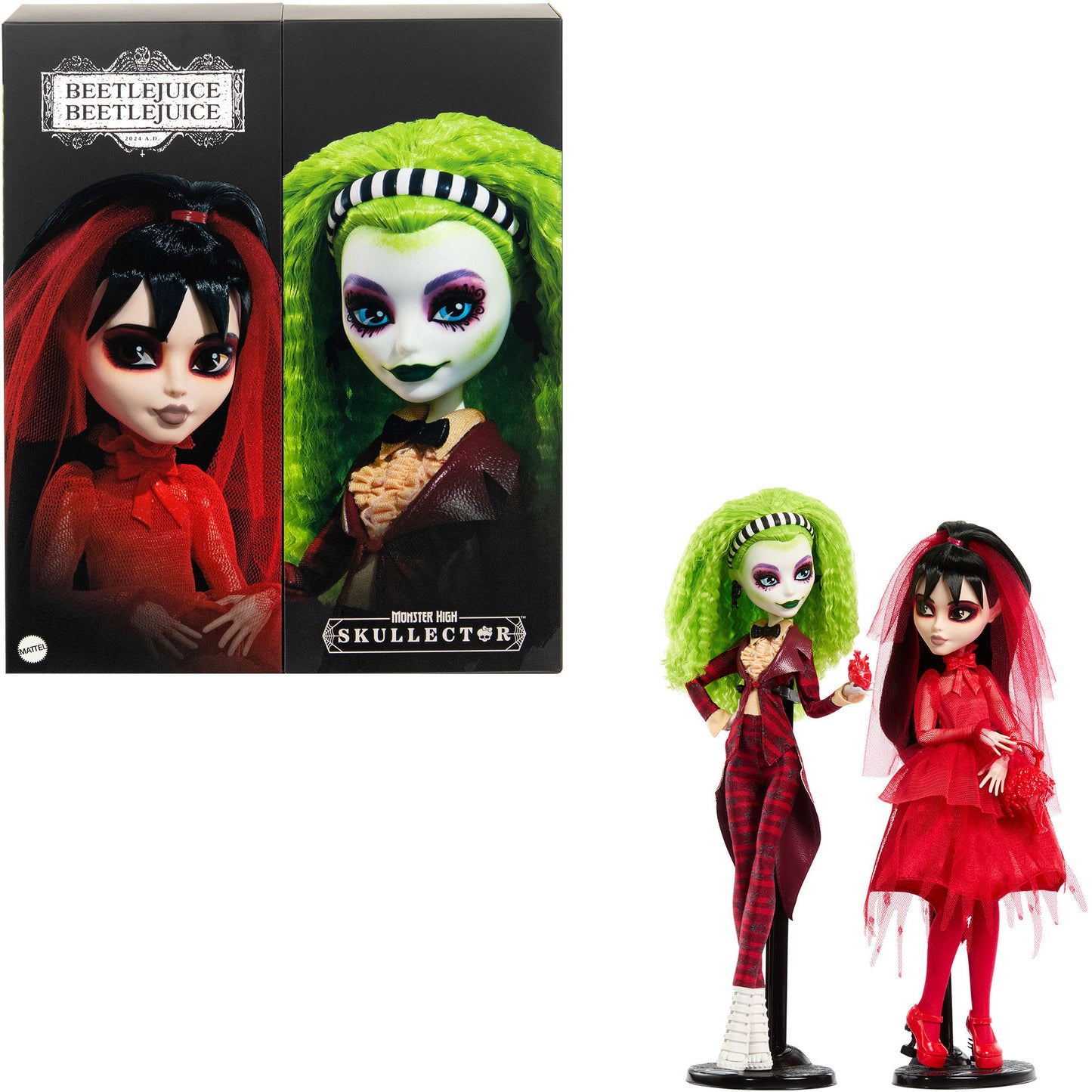 Monster High Skullector Beetlejuice Beetlejuice - Betelgeuse und Lydia, Puppe