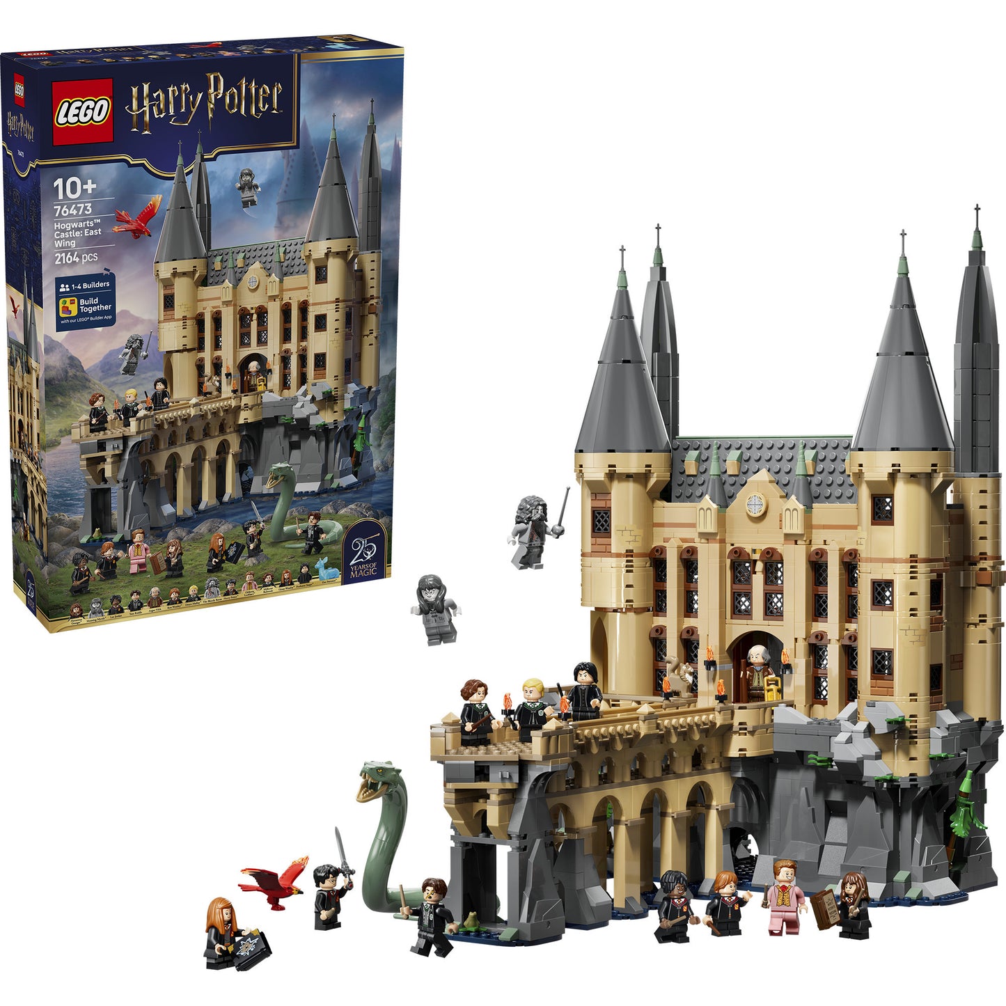 76473 Harry Potter Schloss Hogwarts: Ostflügel, Konstruktionsspielzeug