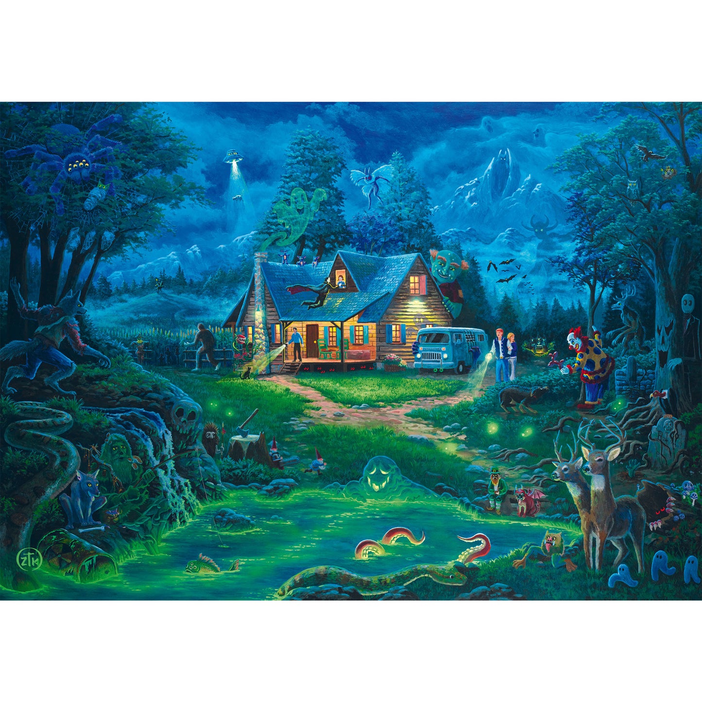 Zac Kinkade: Das Spukhaus, Puzzle