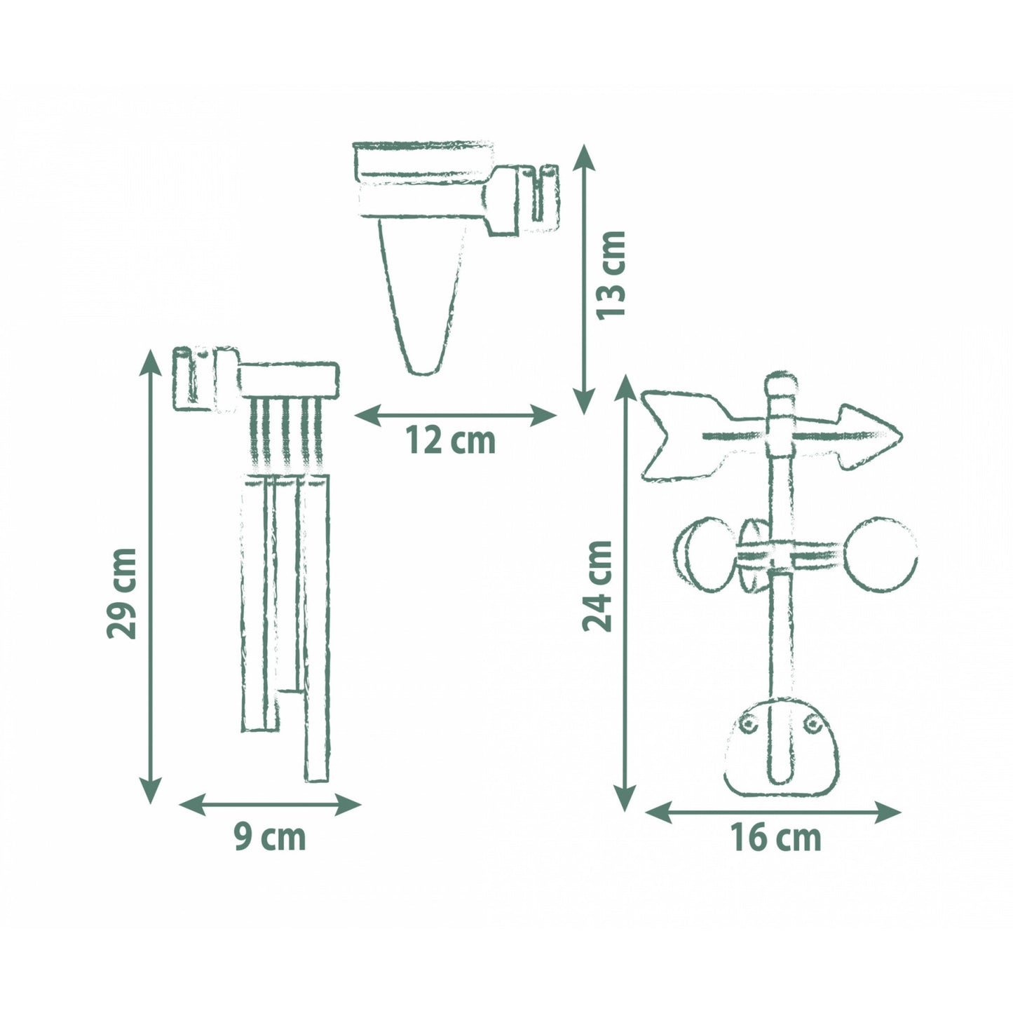 Life Spielhaus Zubehör Wetterstation, Gartenspielgerät