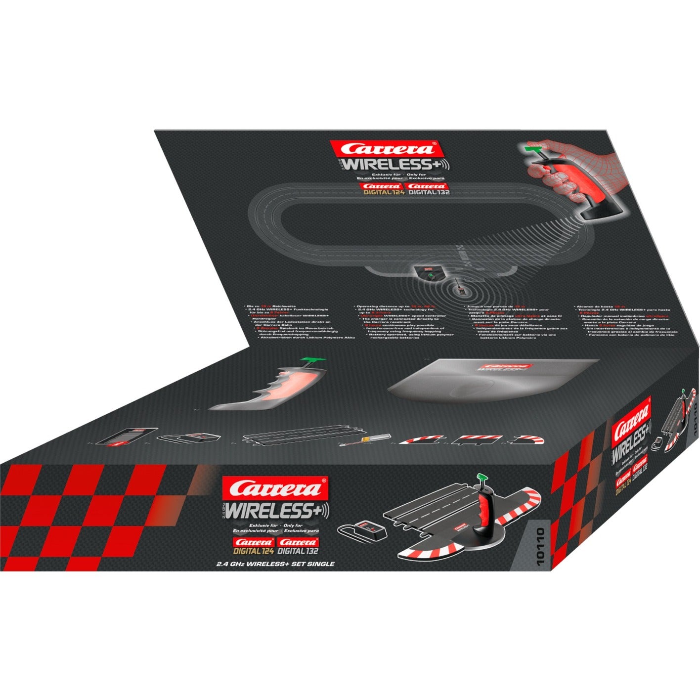 Carrera Wireless Set Single DIGITAL 132/124 (schwarz/rot)