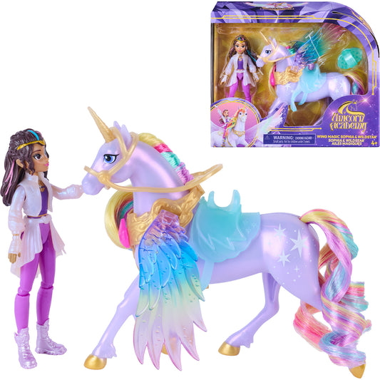 Unicorn Academy - Wing Magic Sophia & Wildstar Spielset, Spielfigur