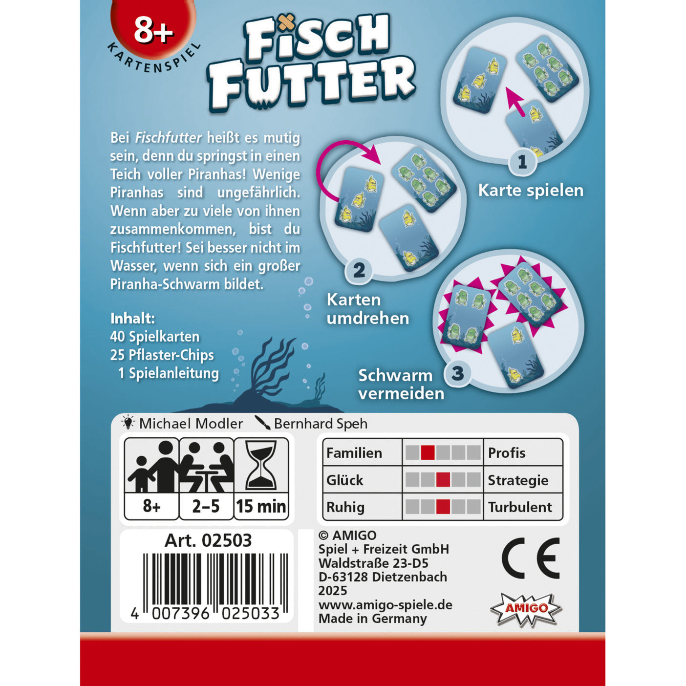 Fischfutter, Kartenspiel