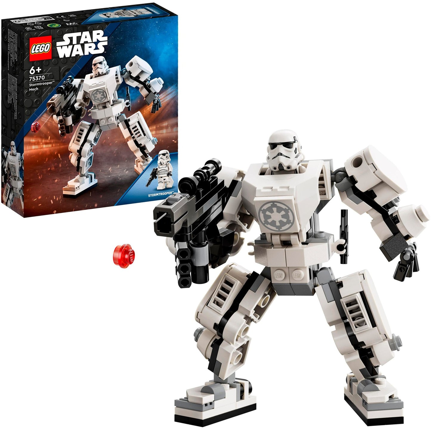 LEGO 75370 Star Wars Sturmtruppler Mech, Konstruktionsspielzeug