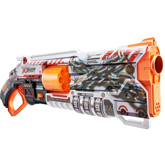 ZURU XSHOT Skins - Lock Blaster mit Darts