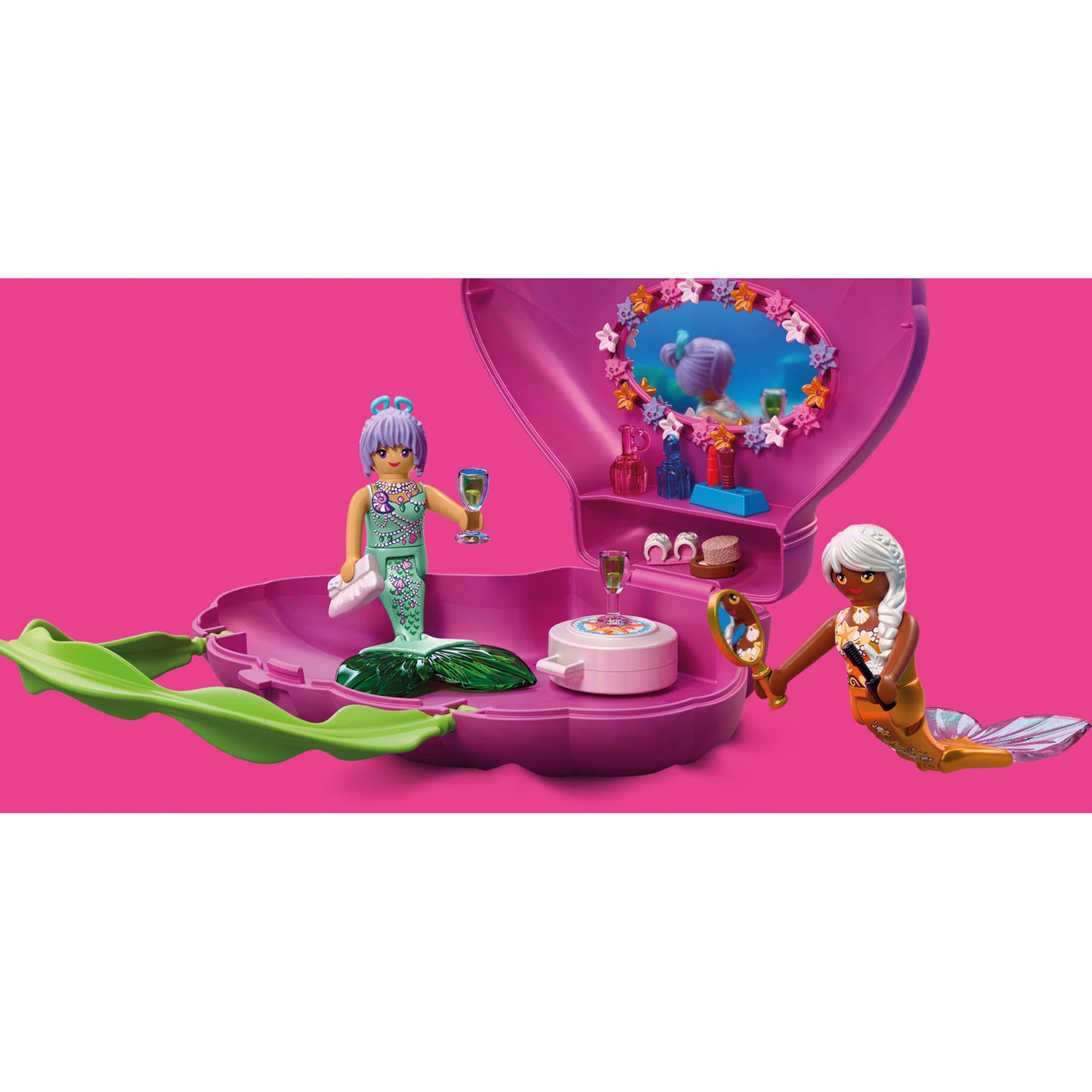 72105 Fantasy & Magic Muscheltasche Meerjungfrauen, Konstruktionsspielzeug