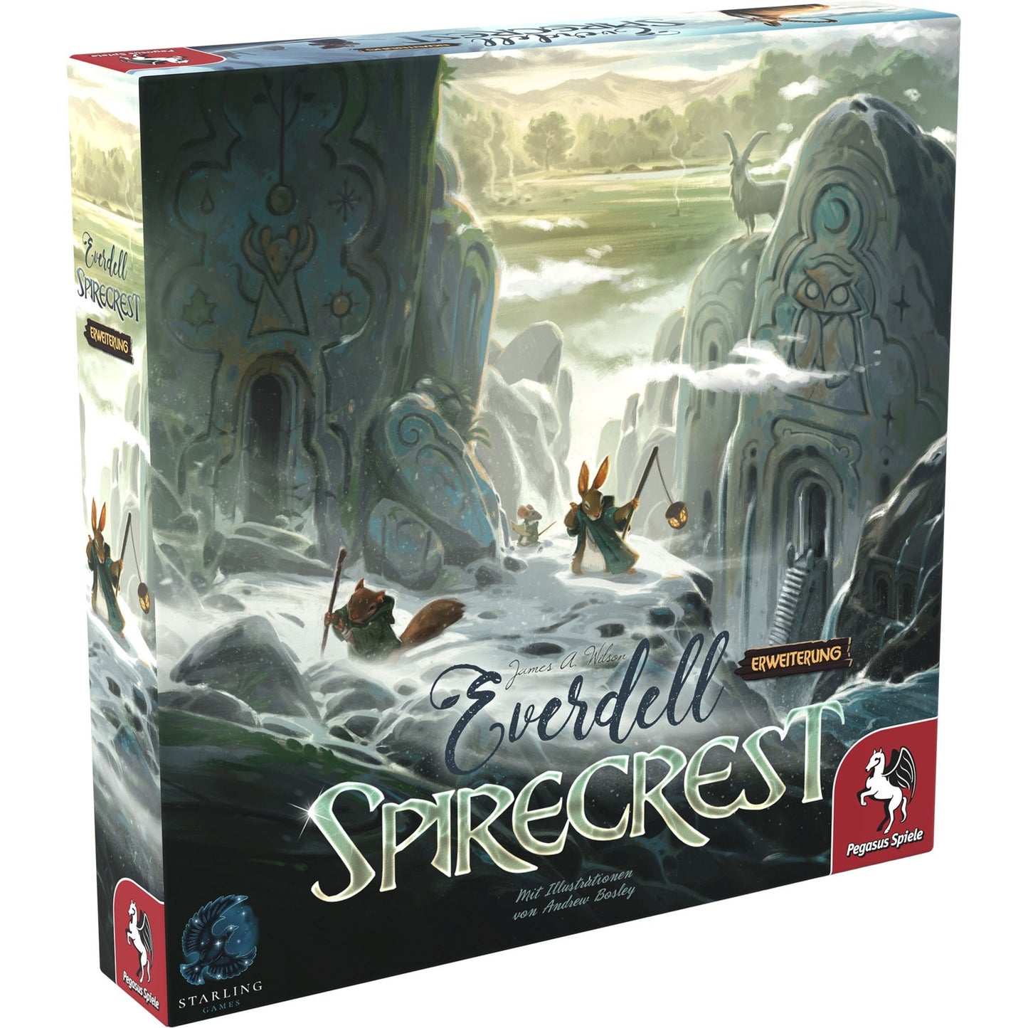 Pegasus Everdell: Spirecrest, Brettspiel