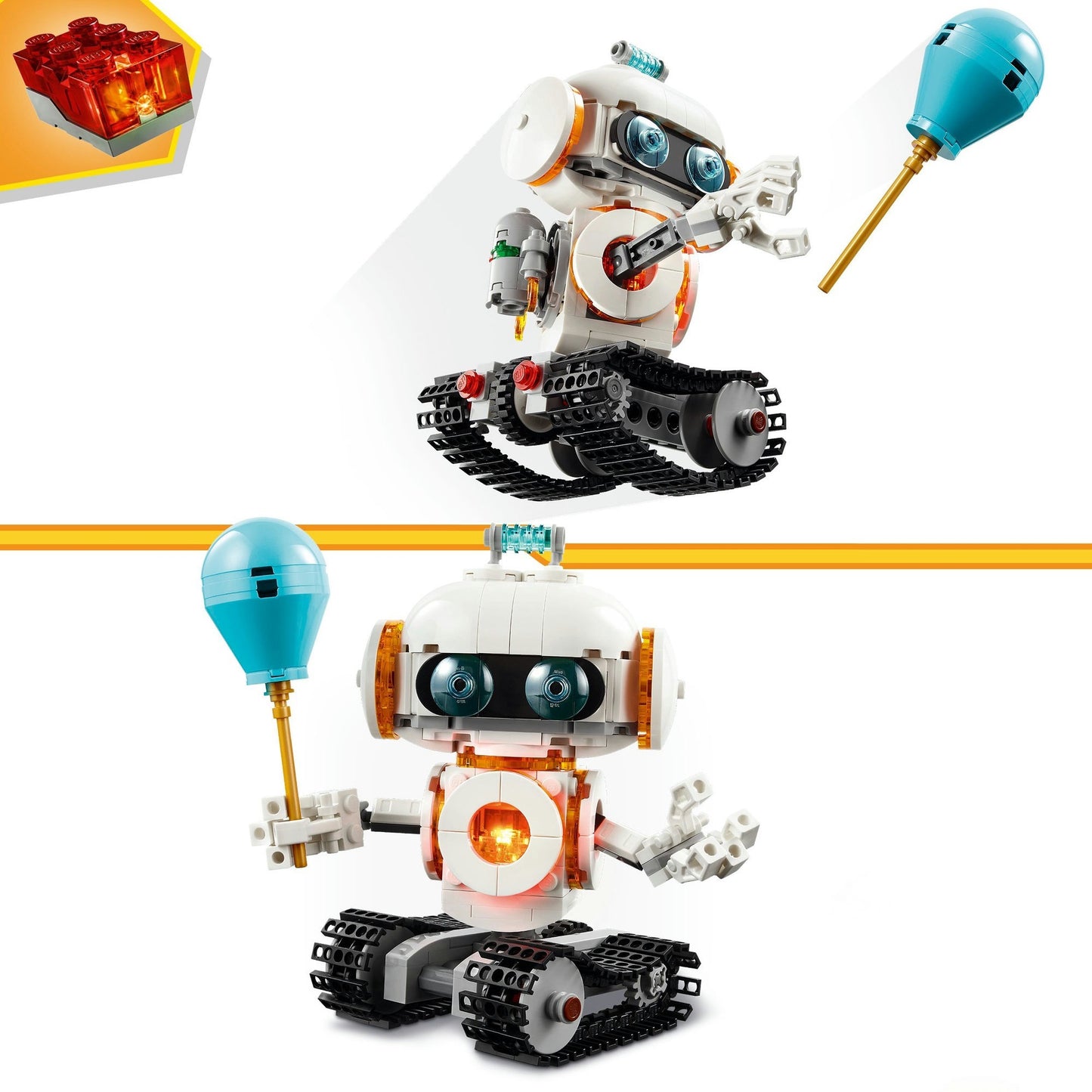 31164 Creator 3- in-1 Weltraum-Roboter, Konstruktionsspielzeug