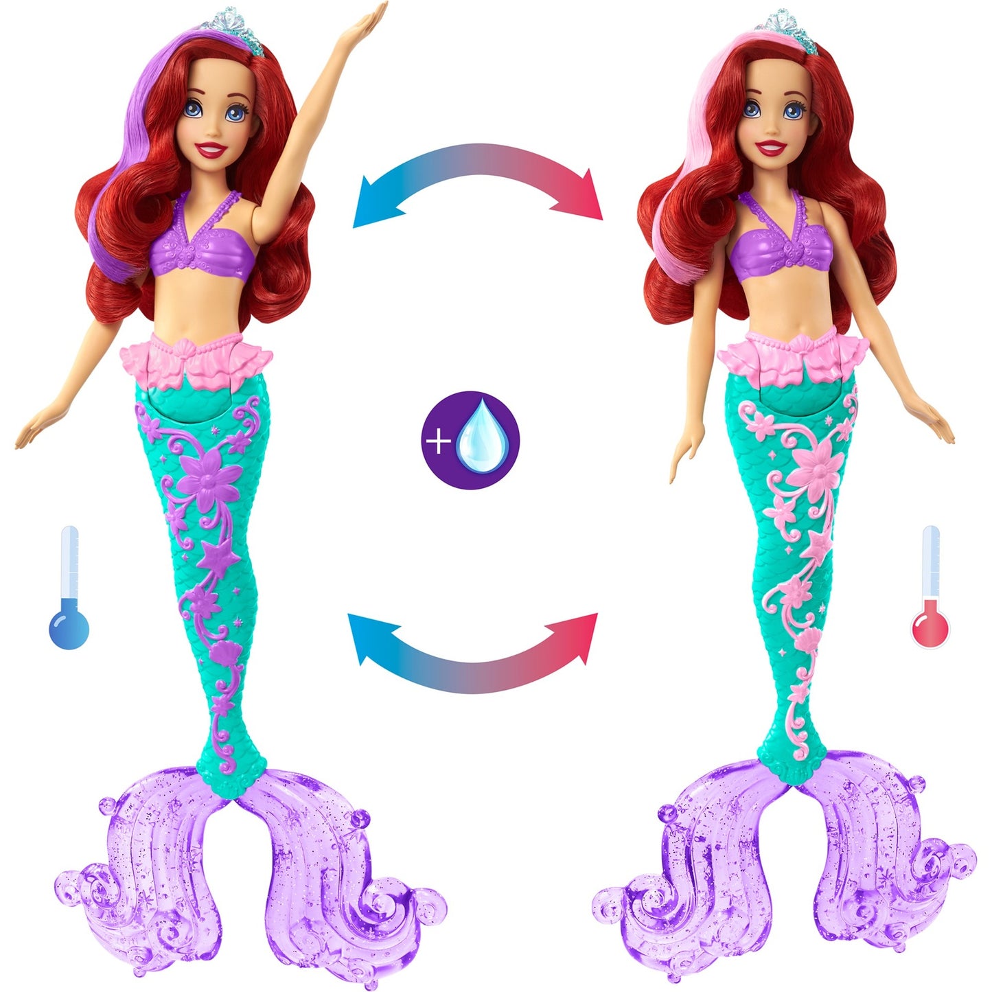 Mattel Disney Prinzessin Hair Feature - Ariel