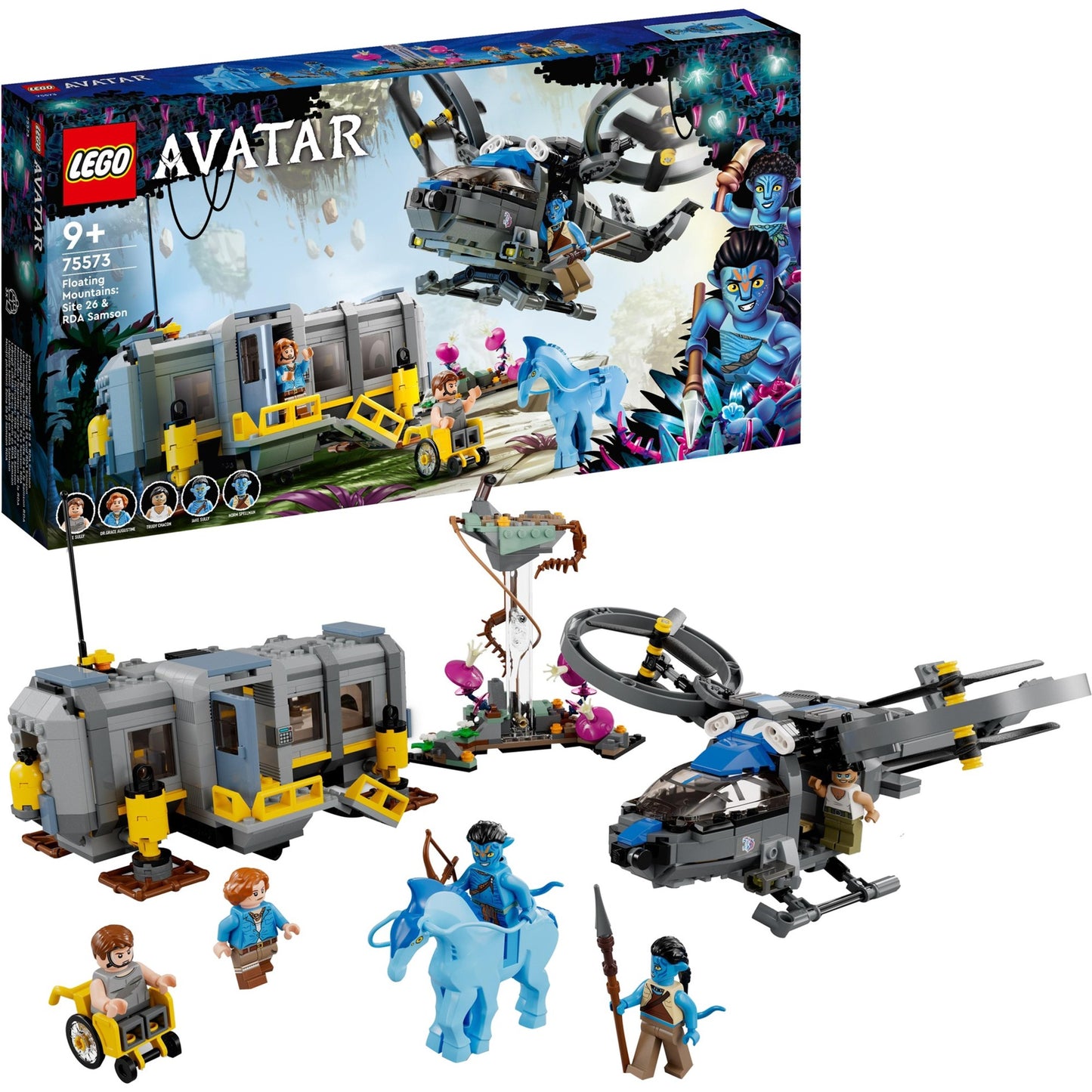 LEGO 75573 Avatar Schwebende Berge: Site 26 und RDA Samson, Konstruktionsspielzeug