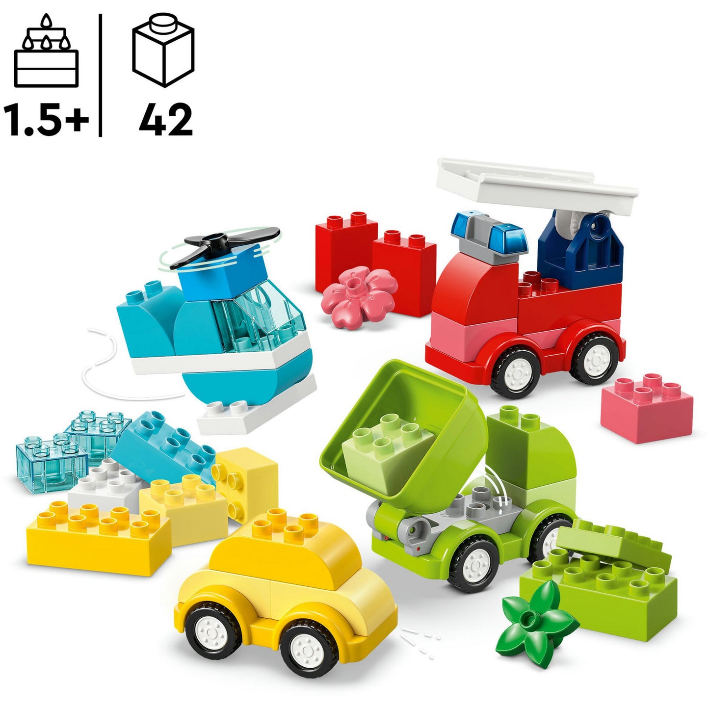 10474 DUPLO Kreative Fahrzeuge, Konstruktionsspielzeug