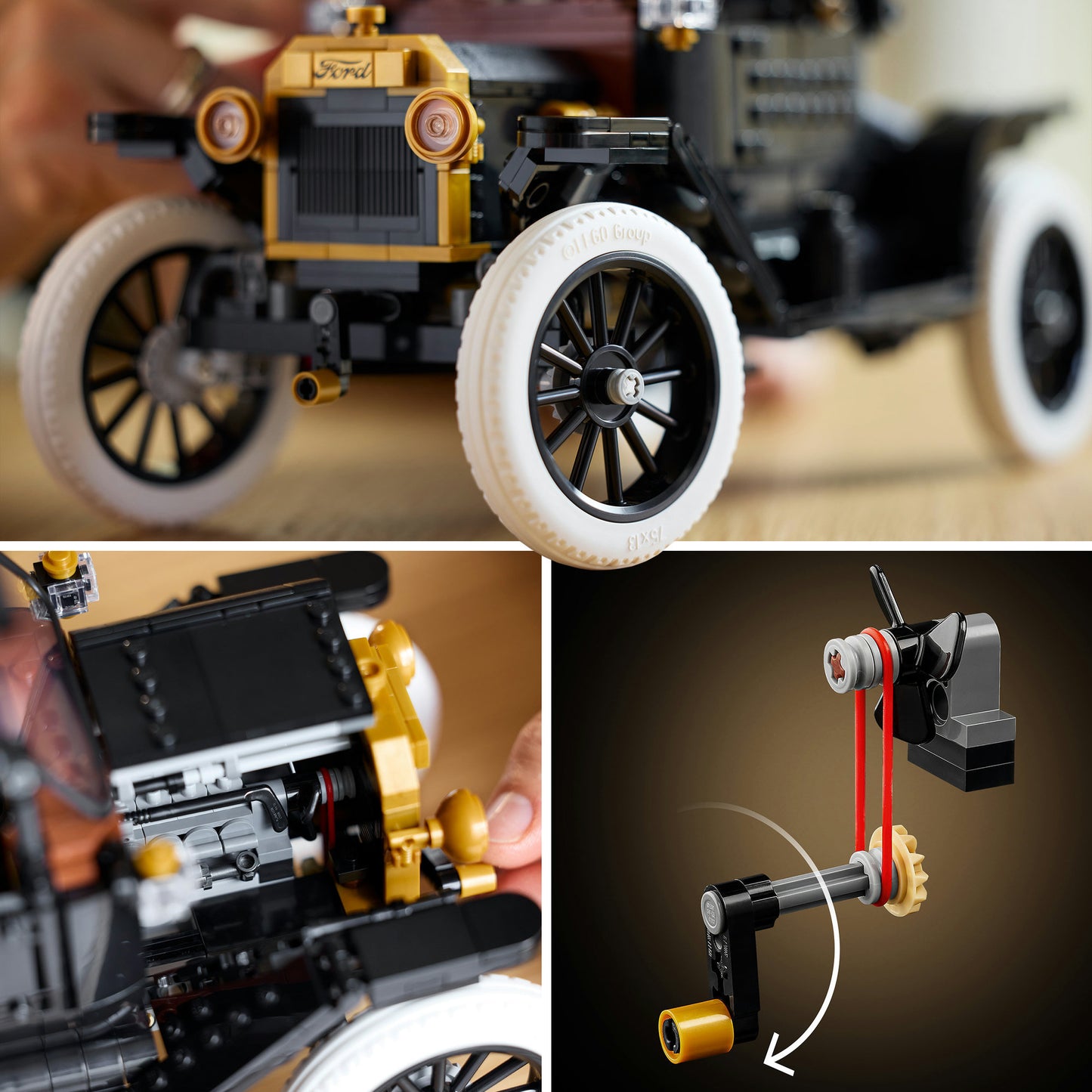 11376 Icons Ford Model T, Konstruktionsspielzeug