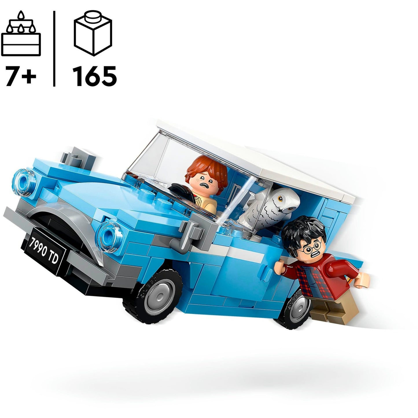 LEGO 76424 Harry Potter Fliegender Ford Anglia, Konstruktionsspielzeug