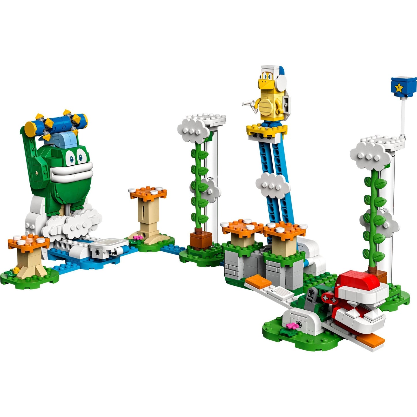 LEGO 71409 Super Mario Maxi-Spikes Wolken-Challenge – Erweiterungsset, Konstruktionsspielzeug