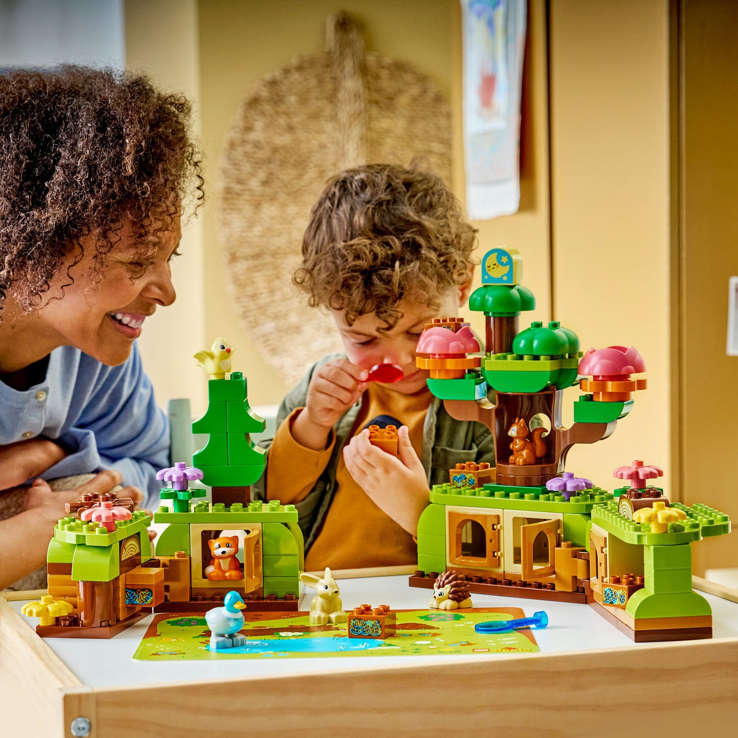 10480 DUPLO Town Wald mit wilden Tieren, Konstruktionsspielzeug