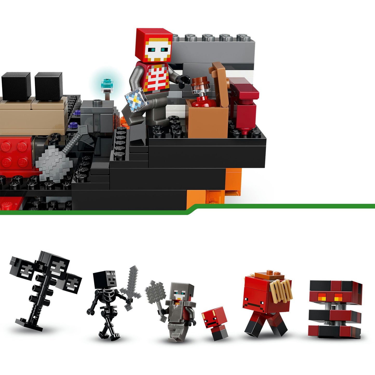 21590 Minecraft Duell mit dem Wither, Konstruktionsspielzeug