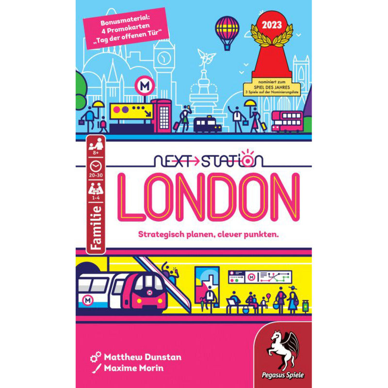 Next Station London, Brettspiel