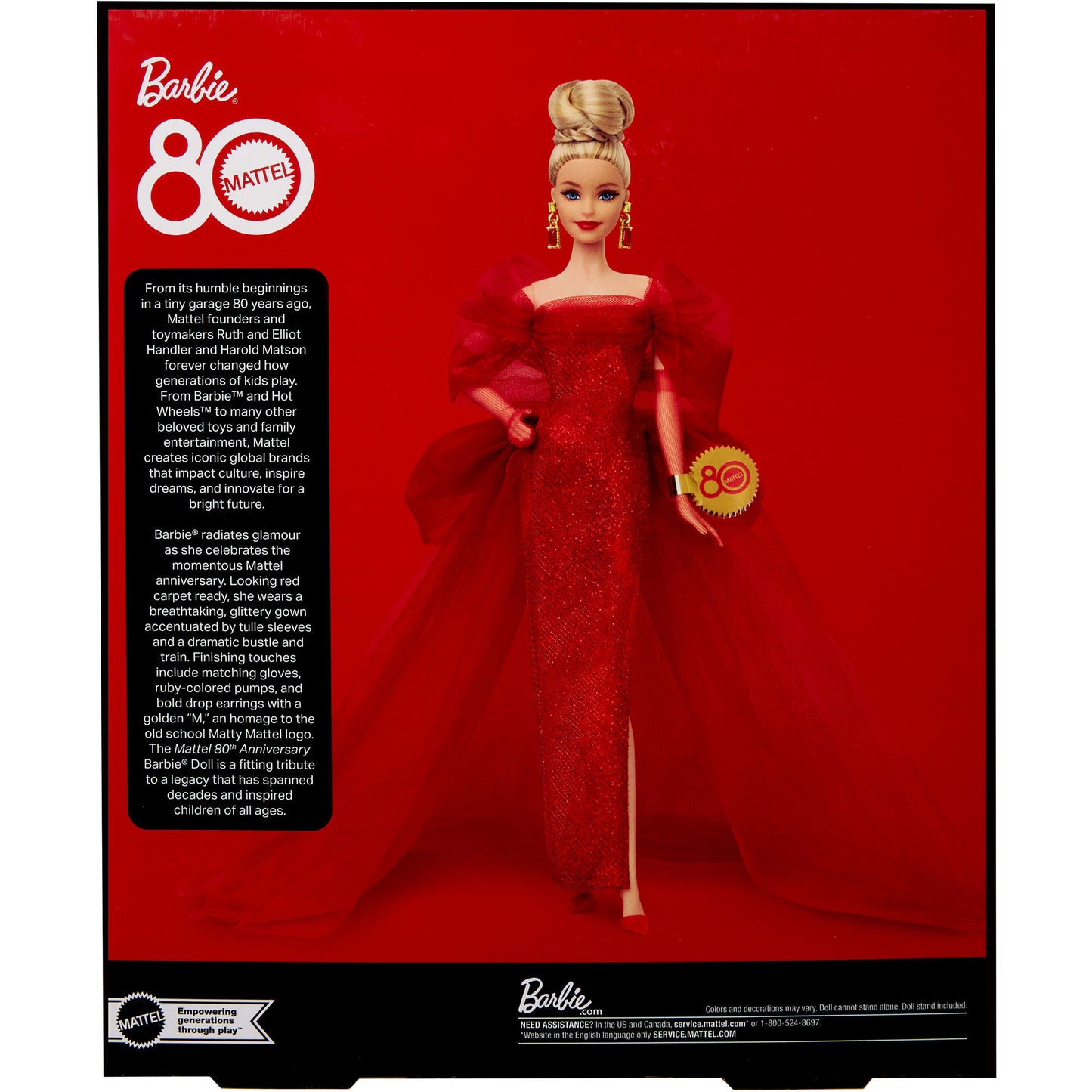 Barbie Signature Sammelpuppe zum 80. Jubiläum von Mattel - Blond