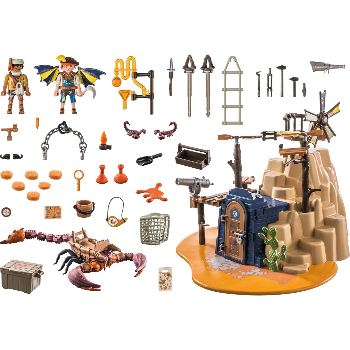 PLAYMOBIL 71024 Novelmore Sal'ahari Sands - Skorpionjagd am Wrack, Konstruktionsspielzeug