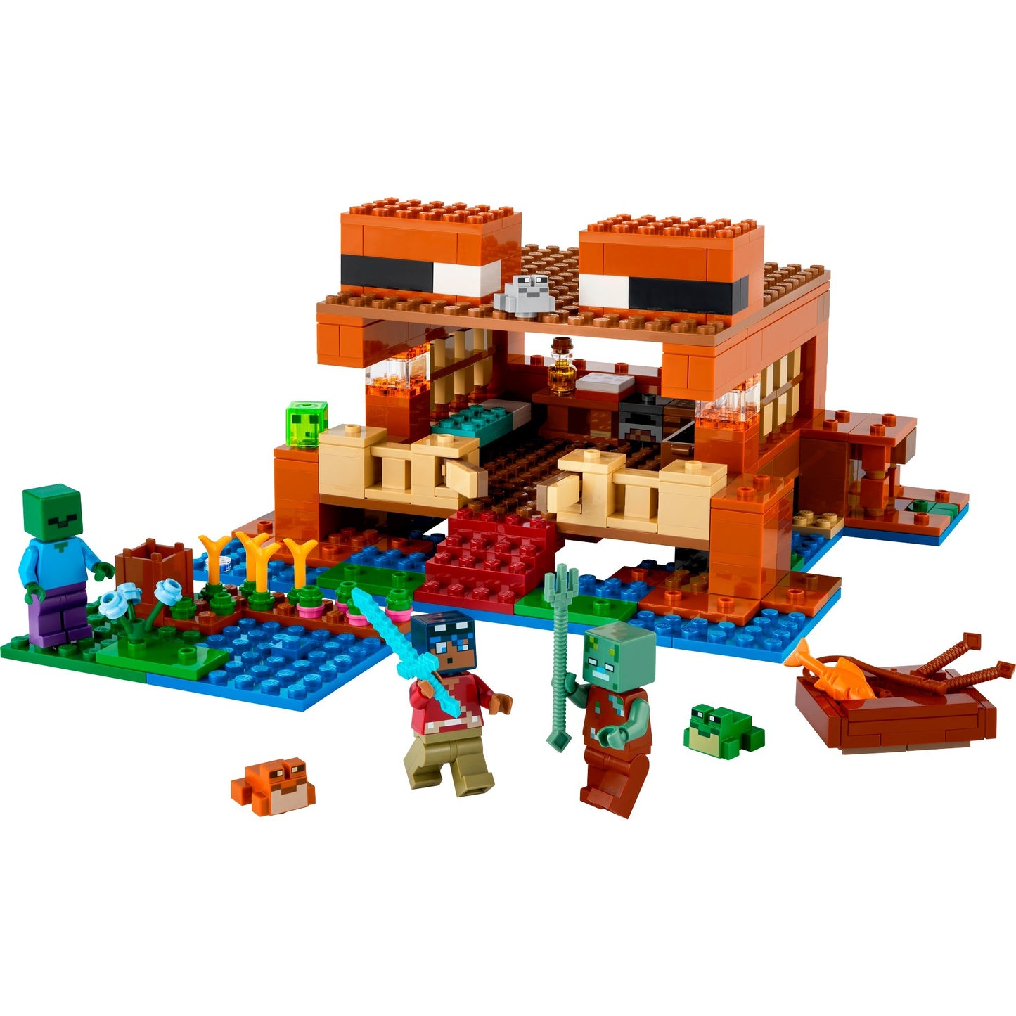 LEGO 21256 Minecraft Das Froschhaus, Konstruktionsspielzeug