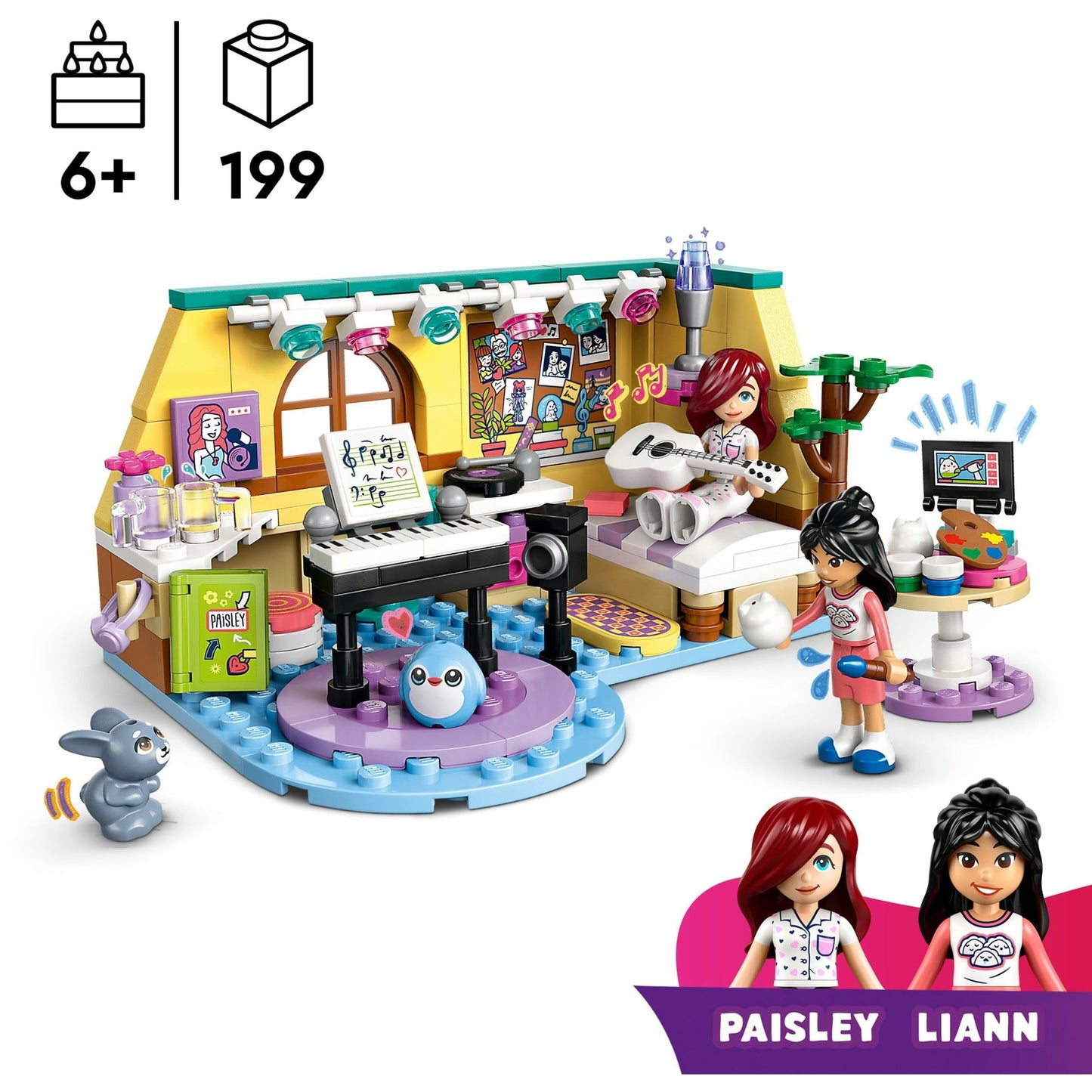 42647 Friends Paisleys Zimmer, Konstruktionsspielzeug