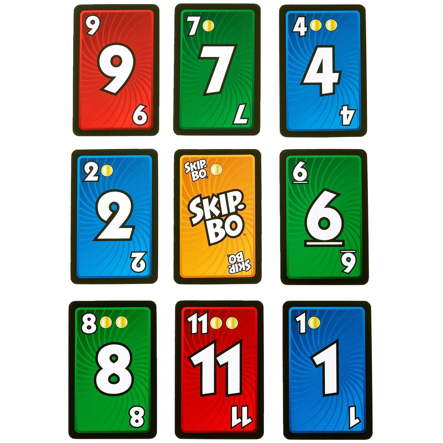 Mattel Games Skip-Bo Masters, Kartenspiel