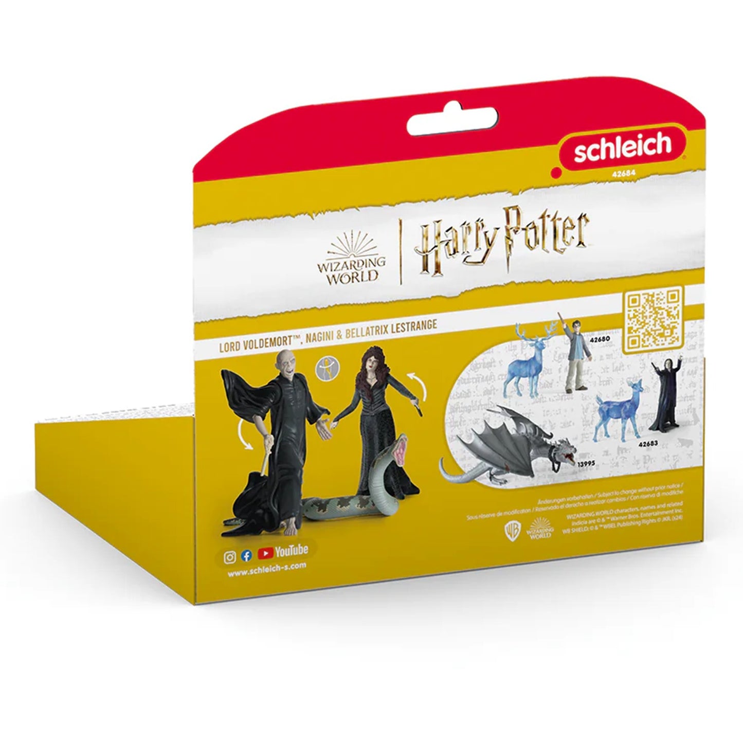 Schleich Wizarding World Lord Harry Potter - Voldemort mit Nagini & Bellatrix