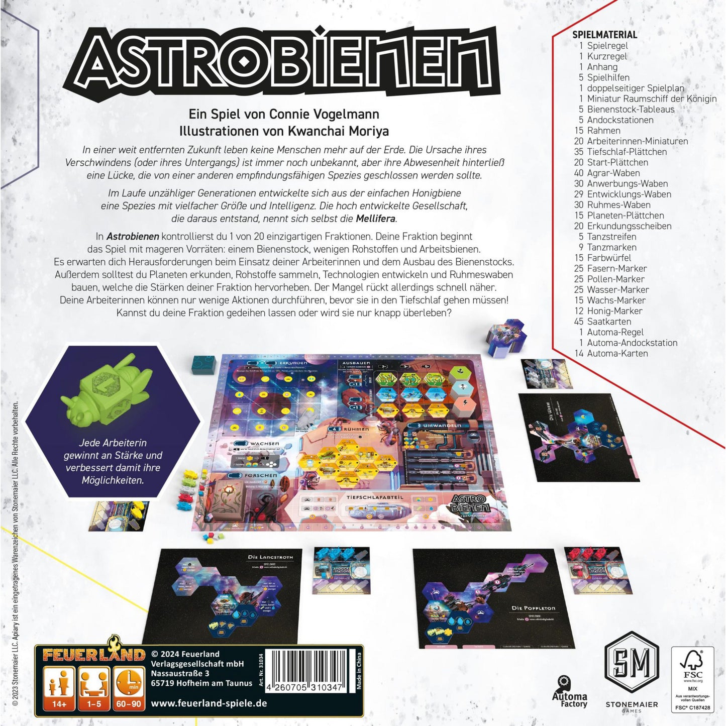 Astrobienen, Brettspiel