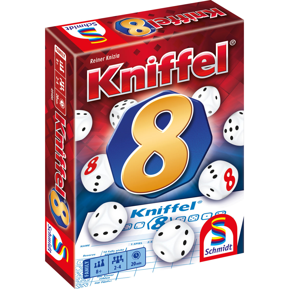 Kniffel 8, Würfelspiel