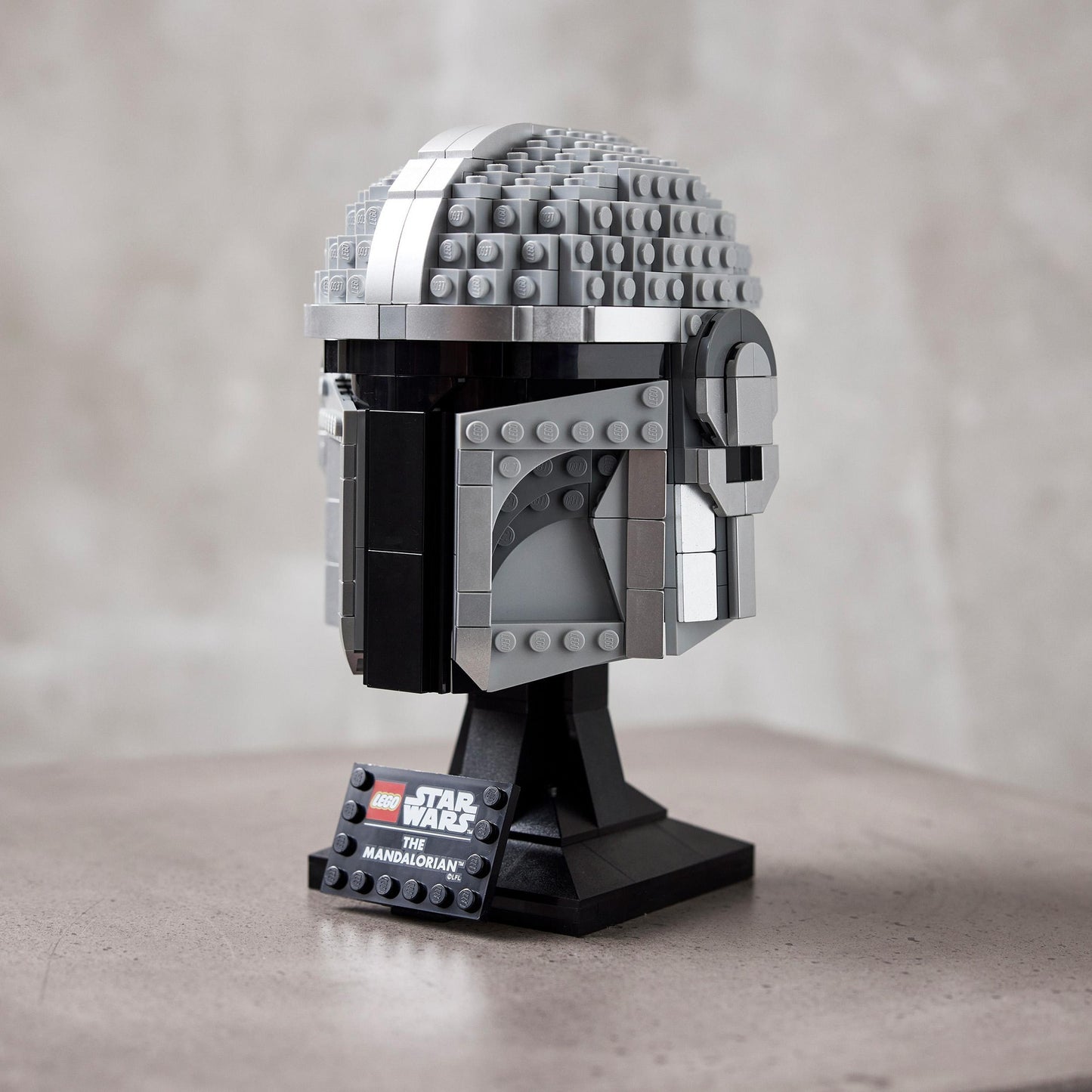 LEGO 75328 Star Wars Mandalorianer Helm, Konstruktionsspielzeug