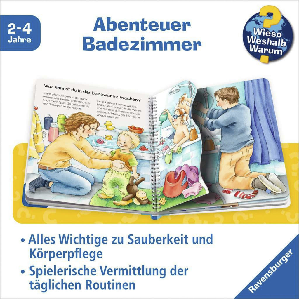 Wieso, Weshalb, Warum? junior Band 52 - Zähne putzen, Pipi machen, Lernbuch