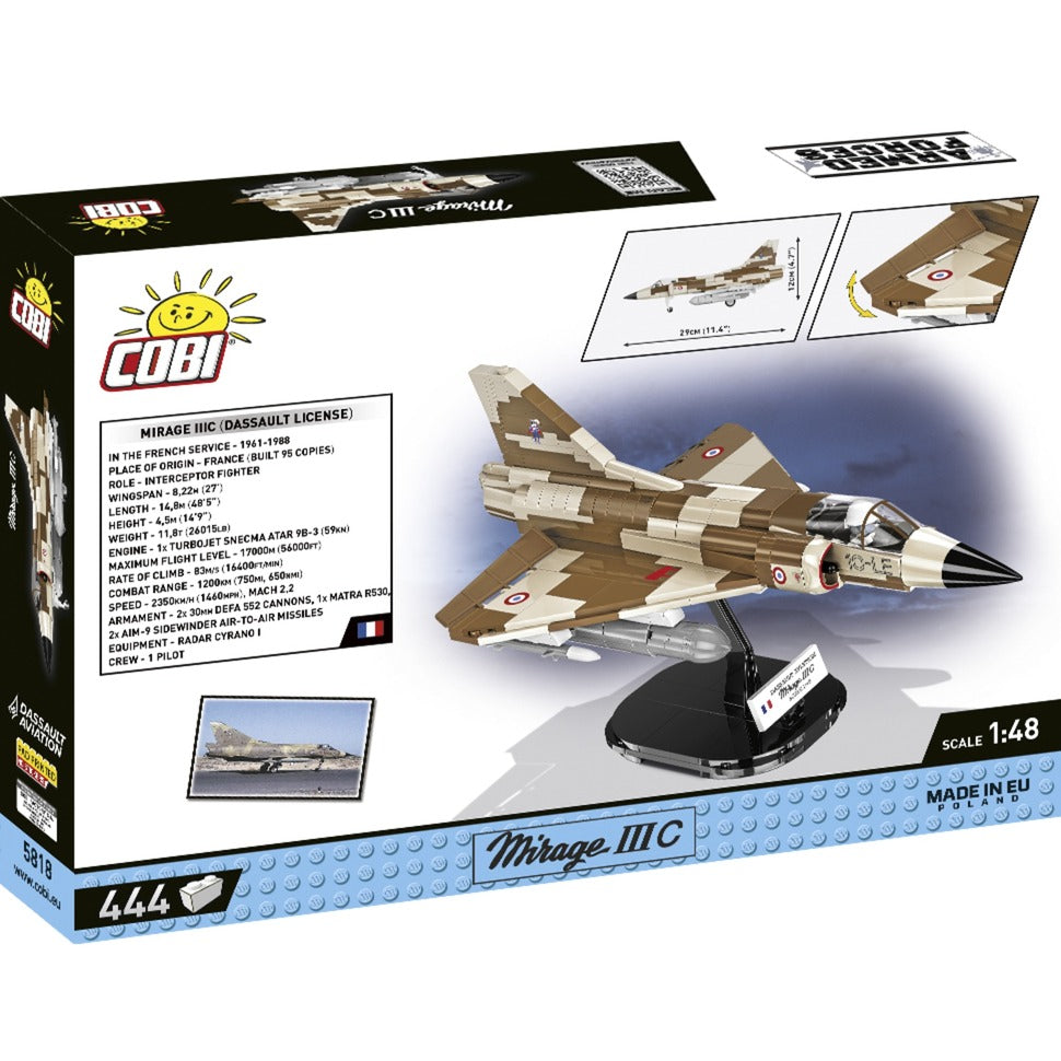 Mirage IIIC Vexin, Konstruktionsspielzeug