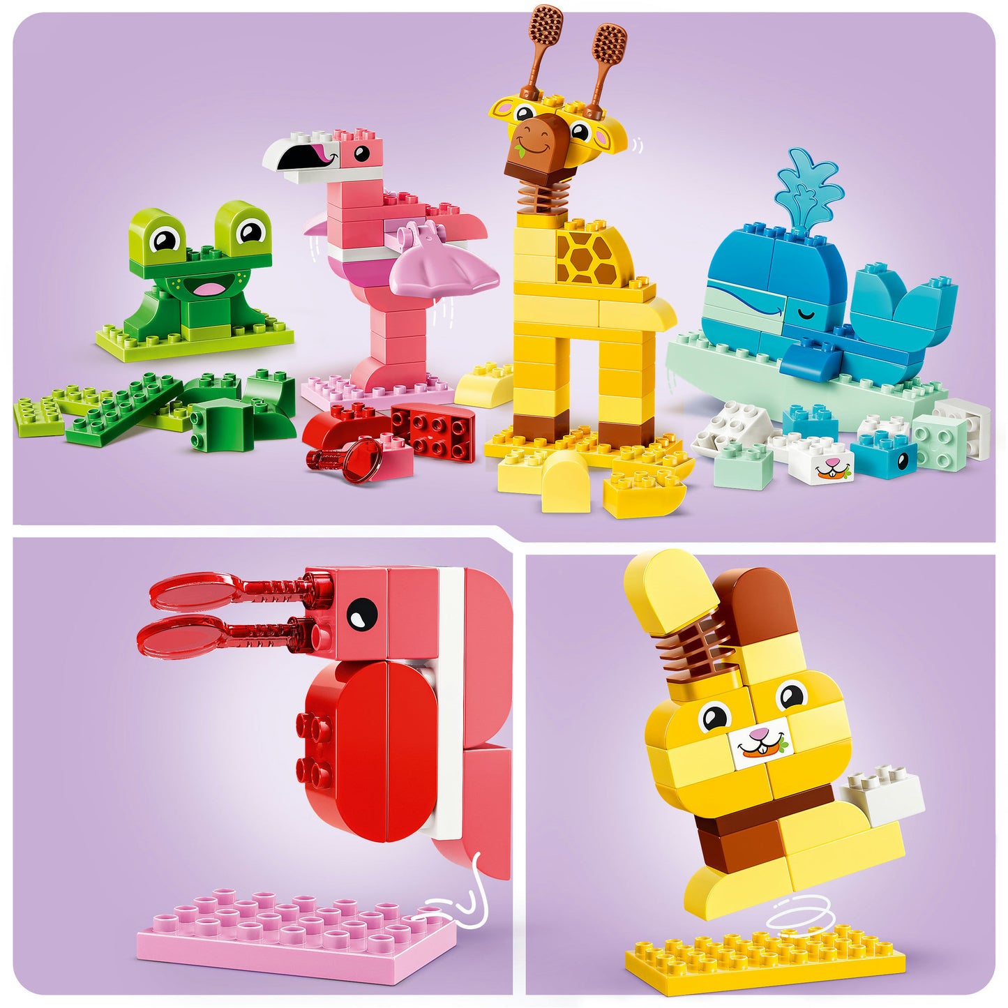 10472 DUPLO Wir Bauen Tiere, Konstruktionsspielzeug