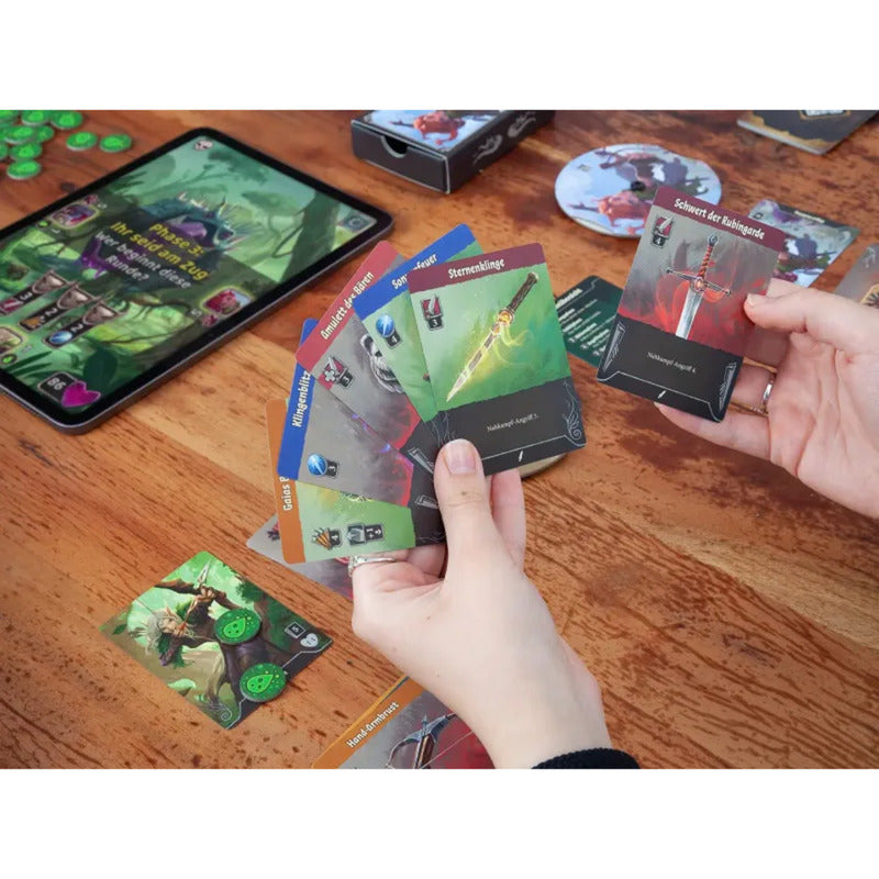 Boss Fighters QR, Brettspiel