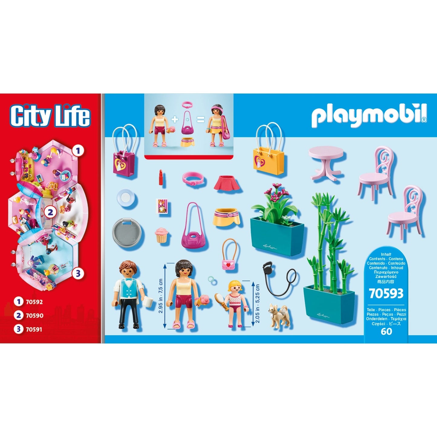 PLAYMOBIL 70593 City Life Kaffeepause, Konstruktionsspielzeug