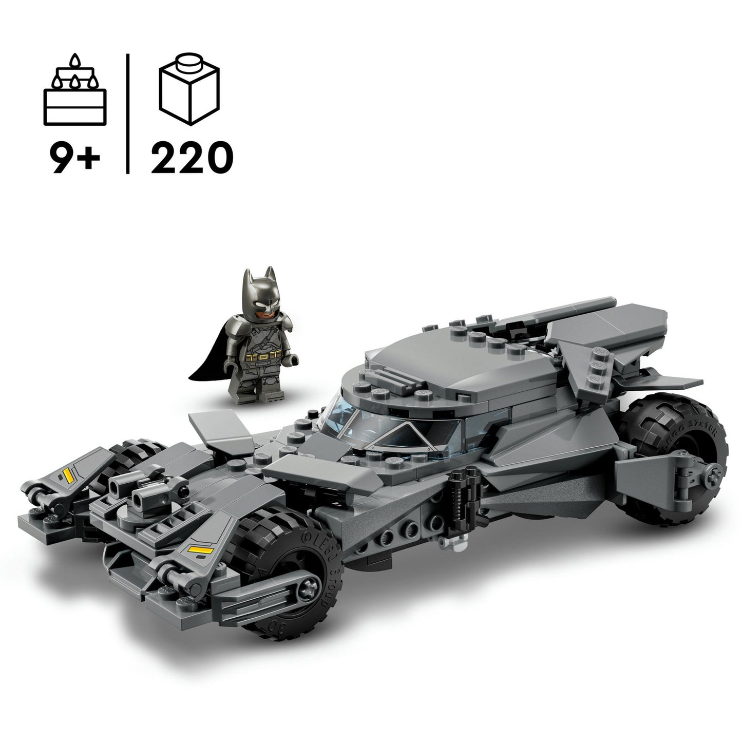 76331 DC Super Heroes Batman vs. Superman: Batmobil, Konstruktionsspielzeug