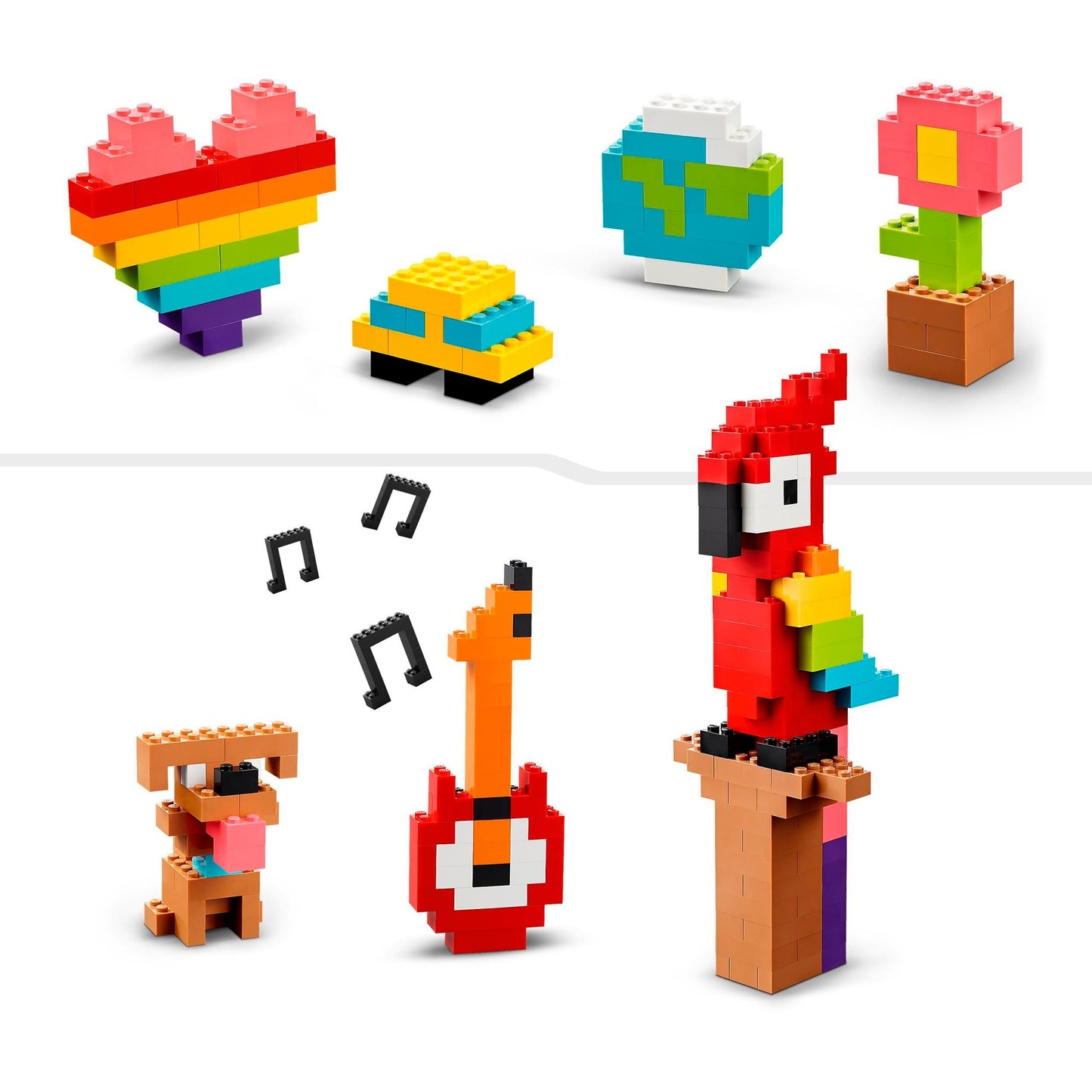 LEGO 11030 Classic Großes Kreativ-Bauset, Konstruktionsspielzeug