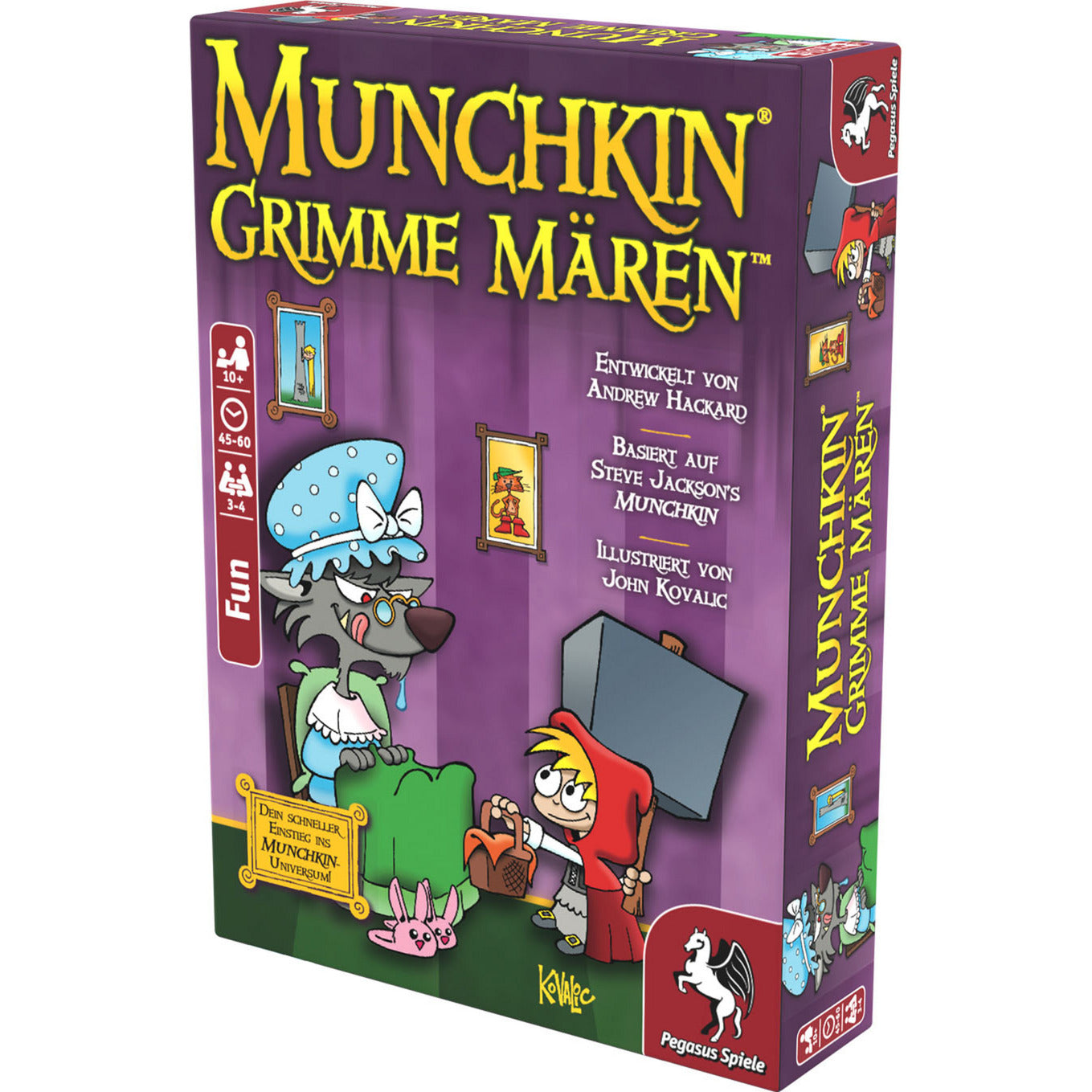 Munchkin Grimme Mären, Kartenspiel