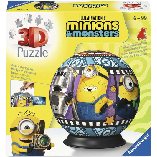 3D Puzzleball Minions 3