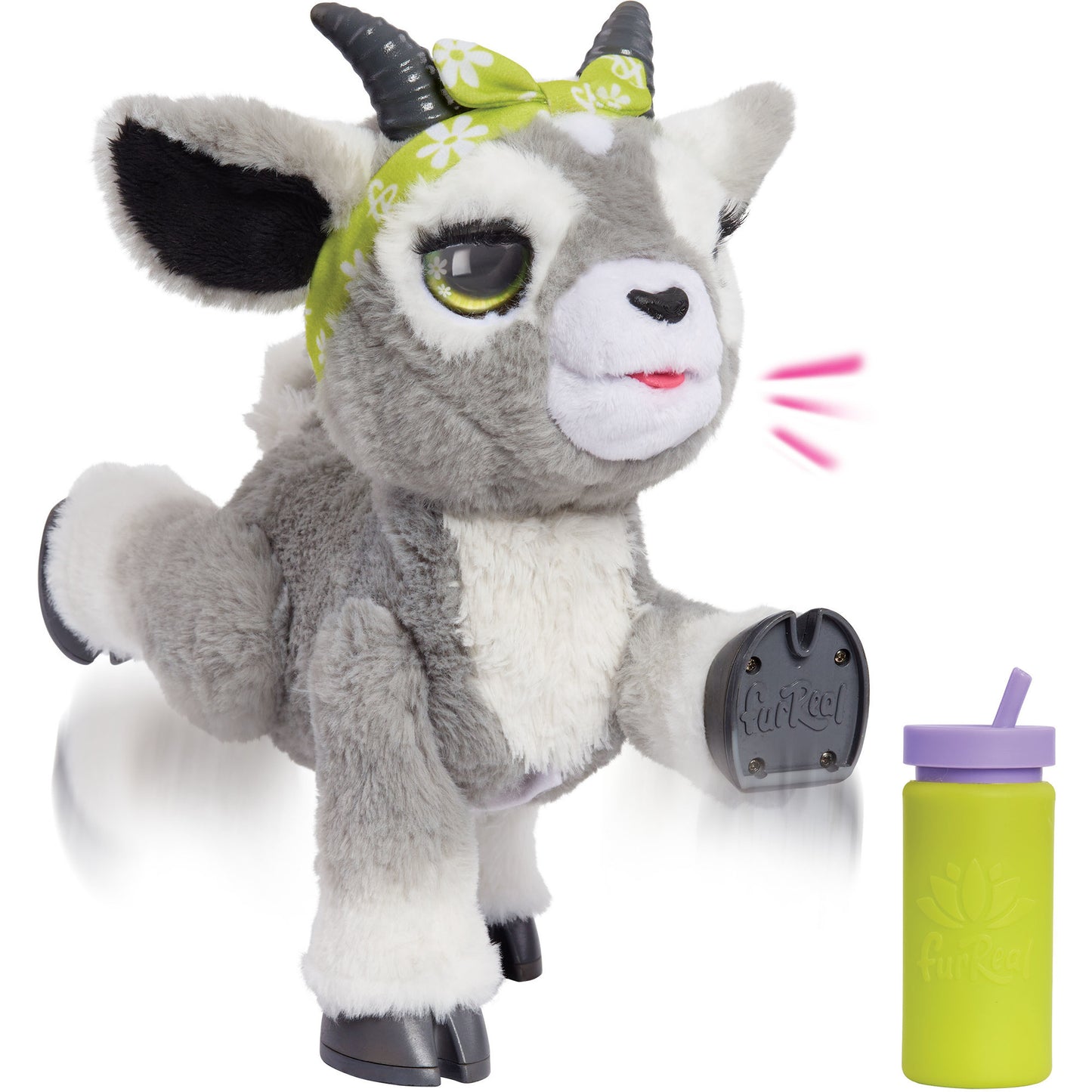 furReal Daisy Yoga-Ziege mit Bewegungs- und Soundfunktion, Kuscheltier