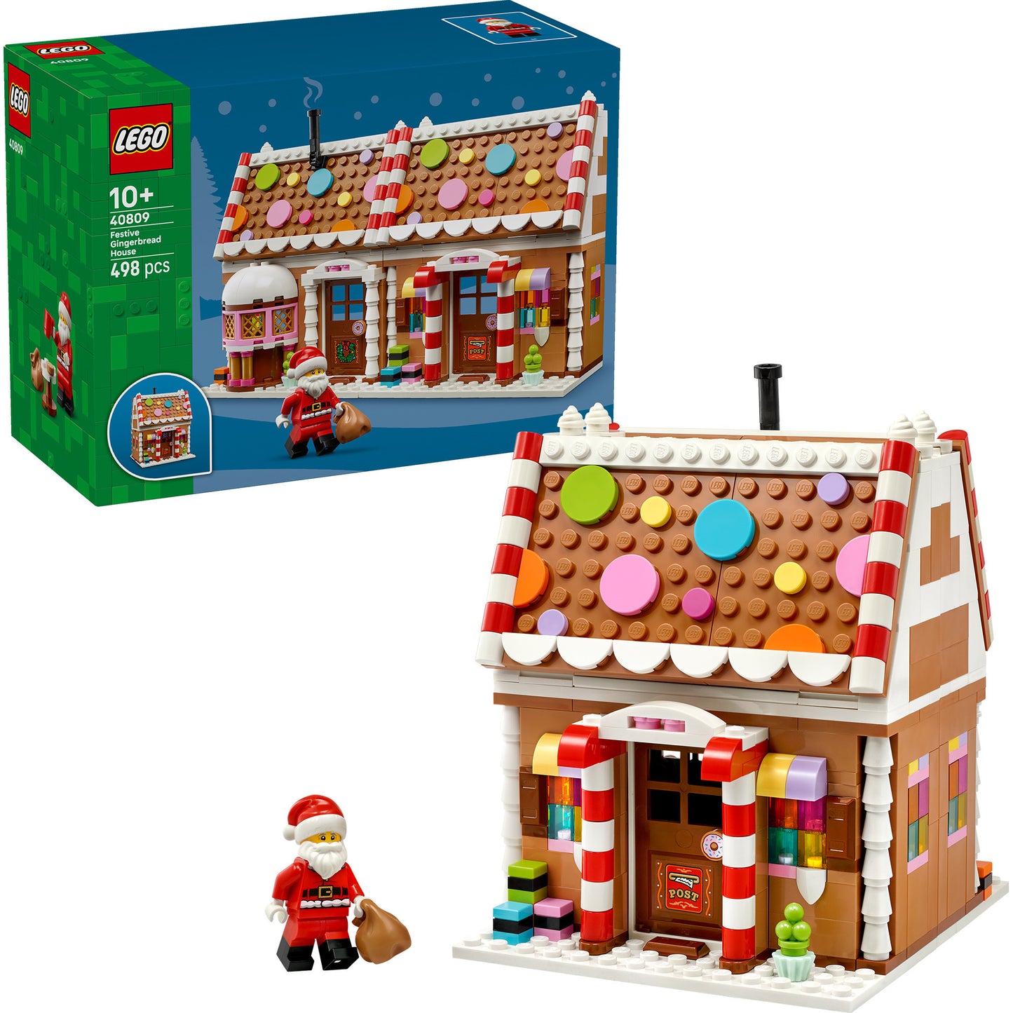 40809 Weihnachtliches Lebkuchenhaus, Konstruktionsspielzeug